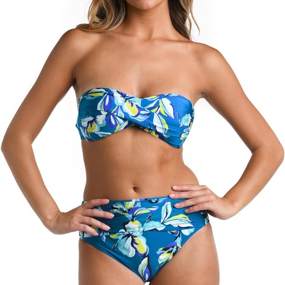 La Blanca Fiji Shirred Waist Bottom